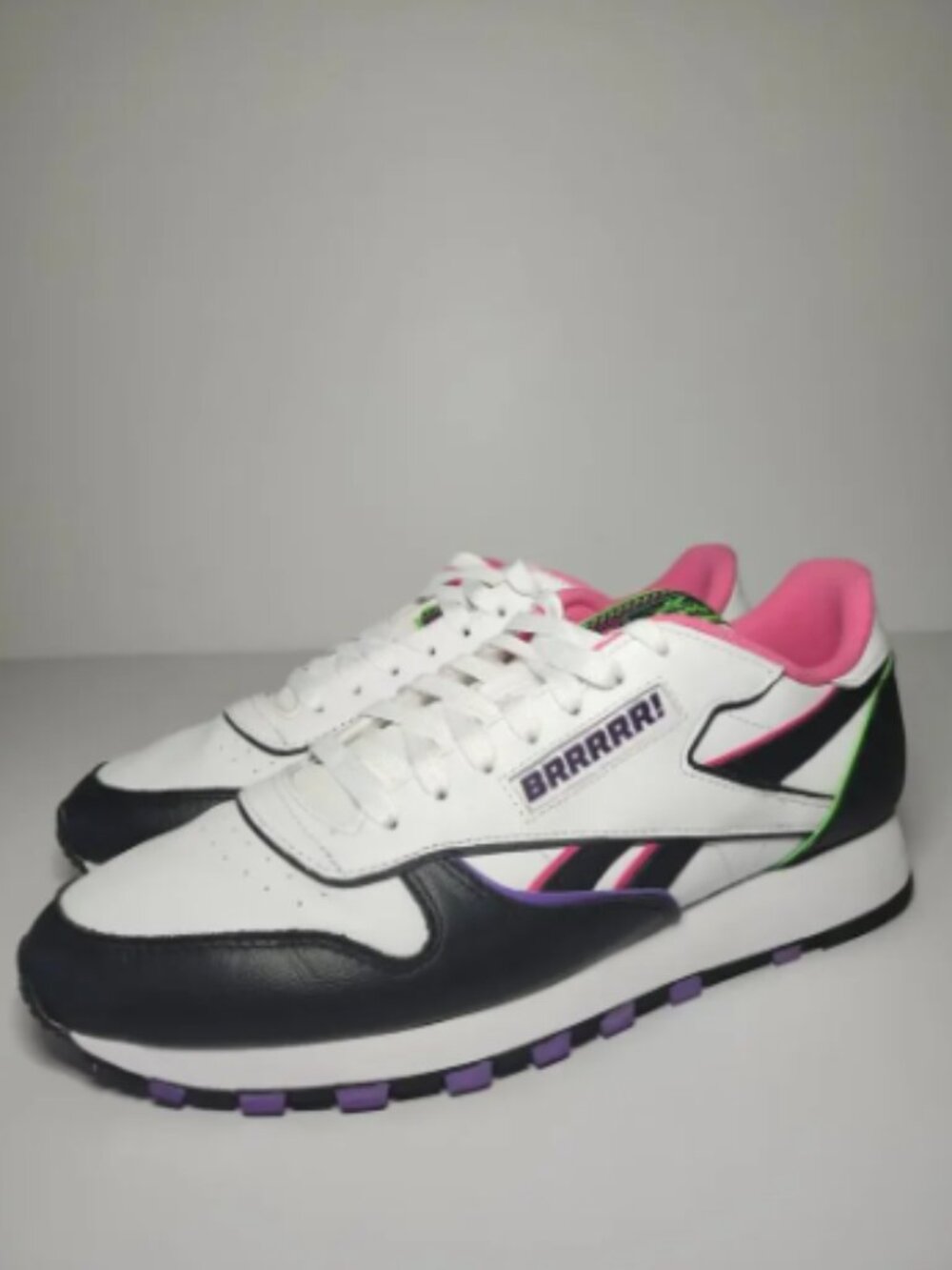 Reebok NWT Men’s Anuel AA Shoes Classic Leather White Sz 11.5
